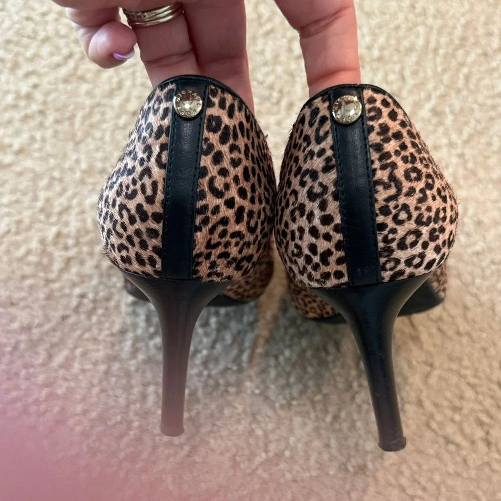 Michael Kors Animal Print Heels - Picture 6 of 7